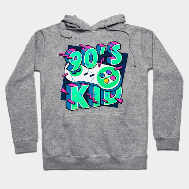 90s Kid Hoodie by BethLeo